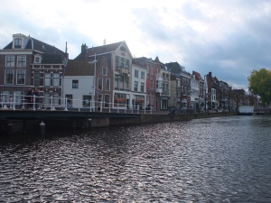 Leiden canal (or is it a river? Looks quite big to me)